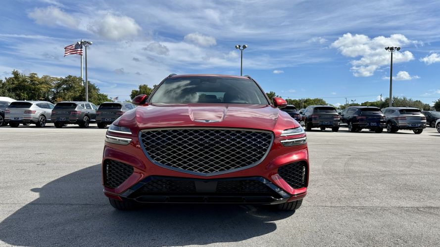 2023 Genesis GV70 - Red - exterior front