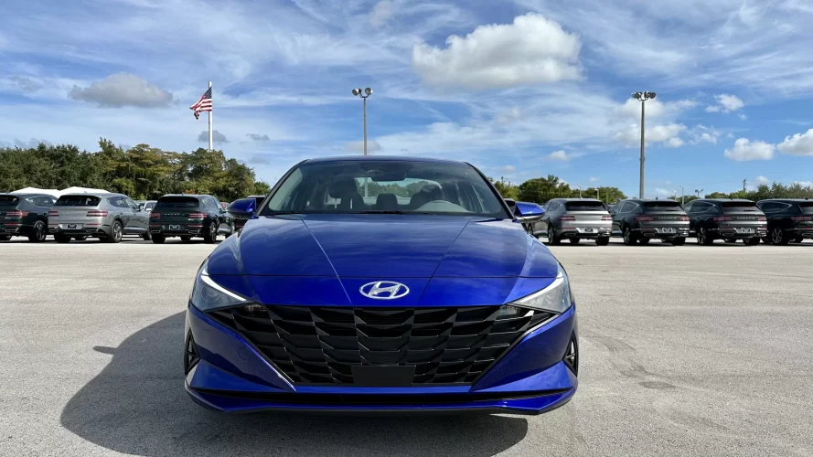 2023 Hyundai Elantra SEL - Blue - exterior front
