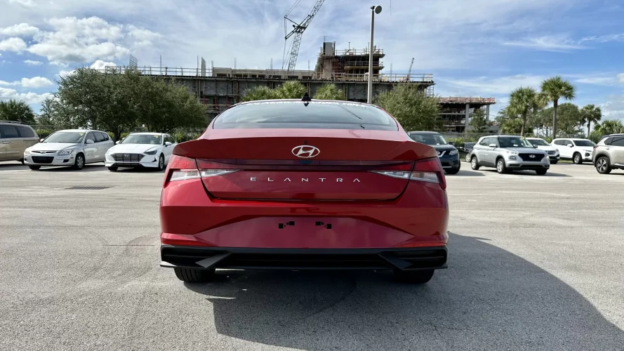 2023 Hyundai Elantra SEL - Red - exterior back