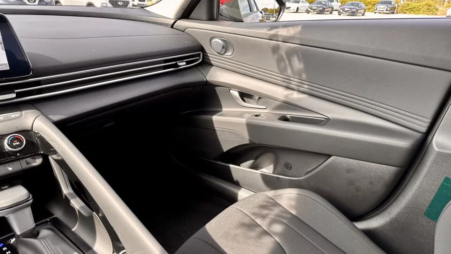 2023 Hyundai Elantra SEL - interior passenger black cloth