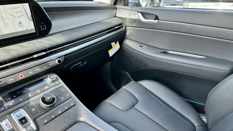 2023 Hyundai Palisade Limited - interior passenger black leather