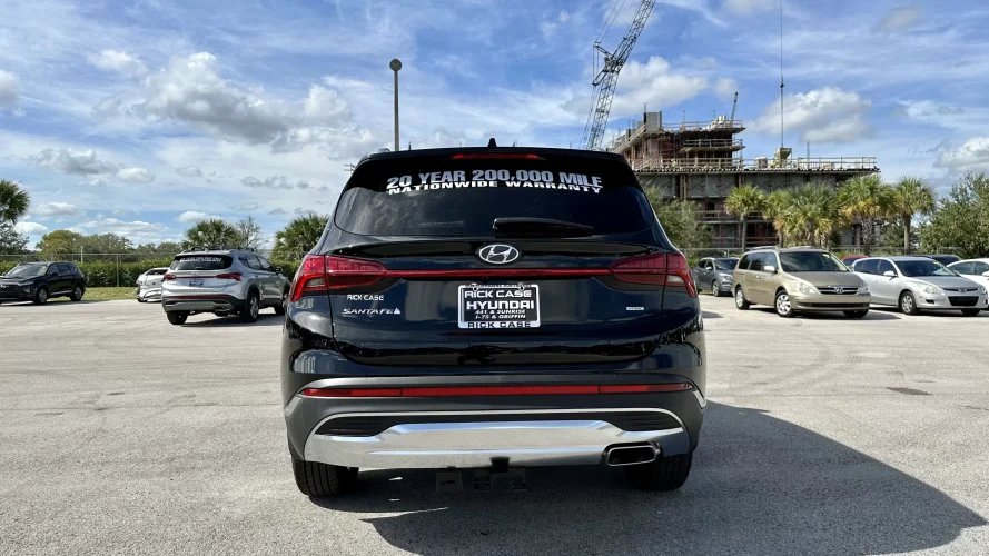 2023 Hyundai Santa Fe SEL - Black - exterior back