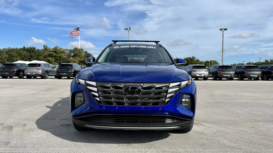 2023 Hyundai Tucson Blue - front