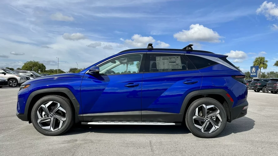 2023 Hyundai Tucson Blue - side