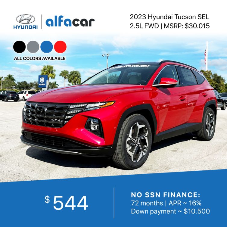2023 Hyundai Tucson – Special Finance