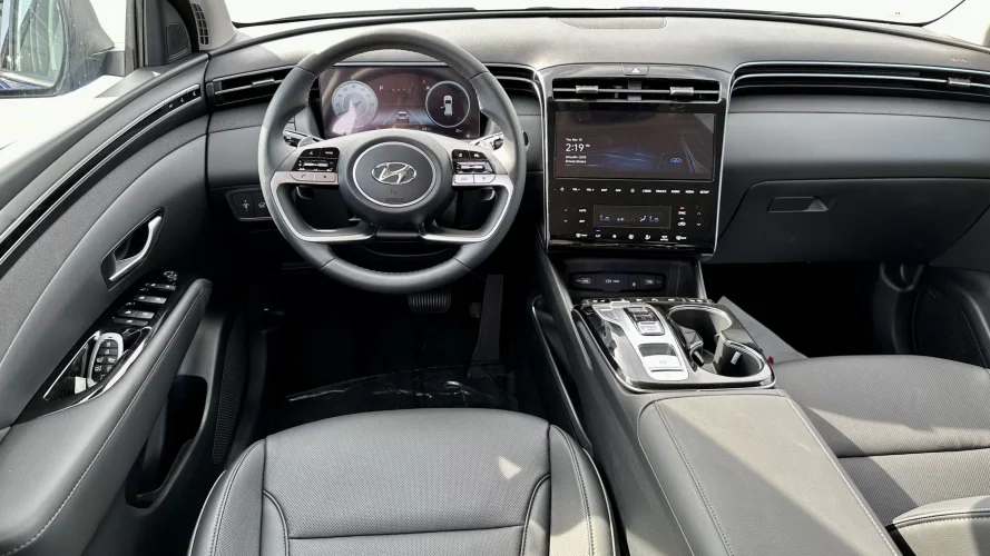 2023 Hyundai Tucson - interior black leather