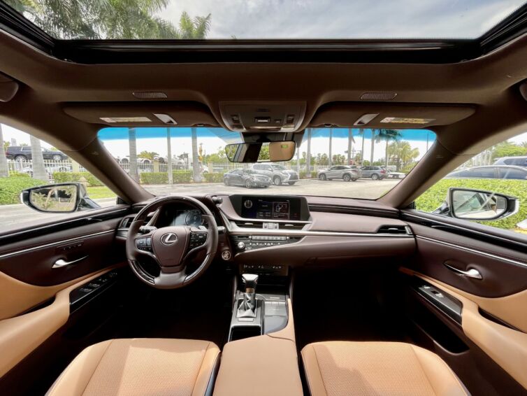 2023 Lexus ES350 - Interior brown