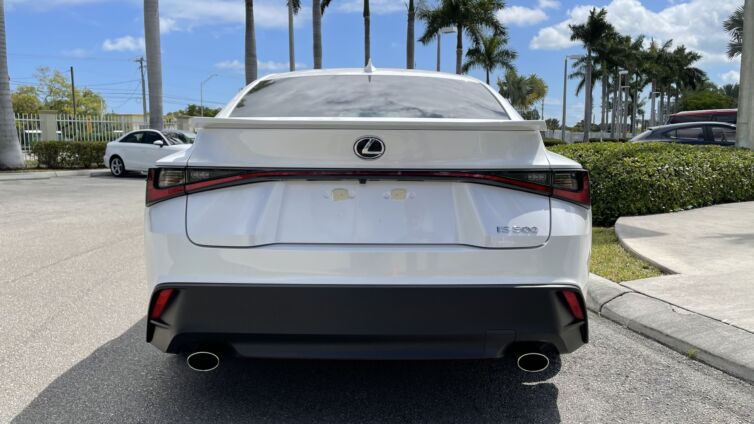 2023 Lexus IS 300 - White - back