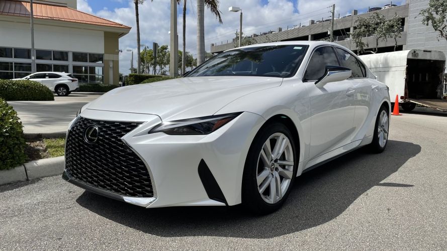 2023 Lexus IS 300 - White - front side