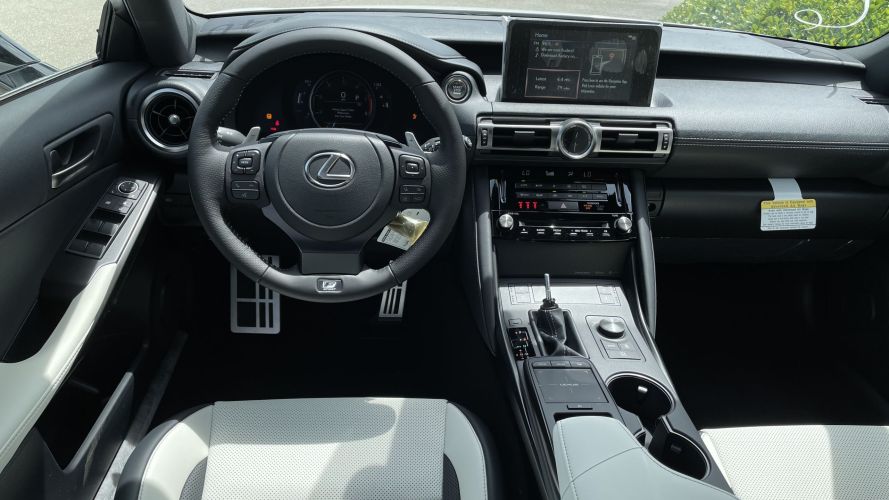 2023 Lexus IS 350 F Sport - White interior