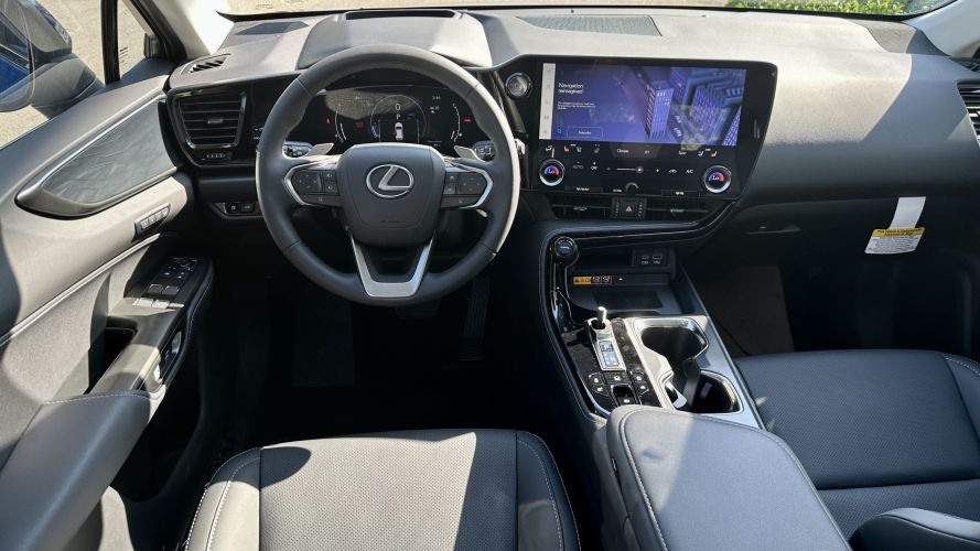 2023 Lexus NX - interior black