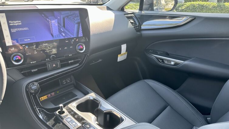 2023 Lexus NX - interior black passenger seat