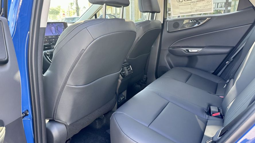 2023 Lexus NX - interior black second row
