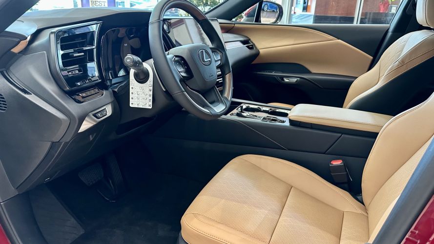 2023 Lexus RX Luxury - Brown - interior driver