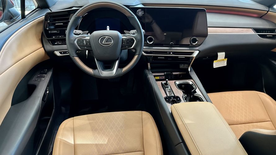 2023 Lexus RX Luxury - Brown - interior