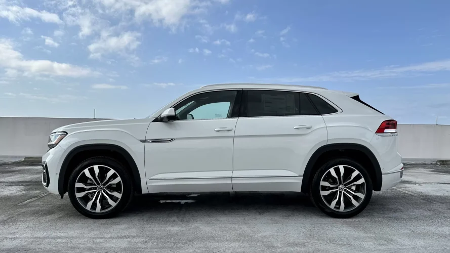 2023 VW Atlas Cross Sport SEL Premium - White - side
