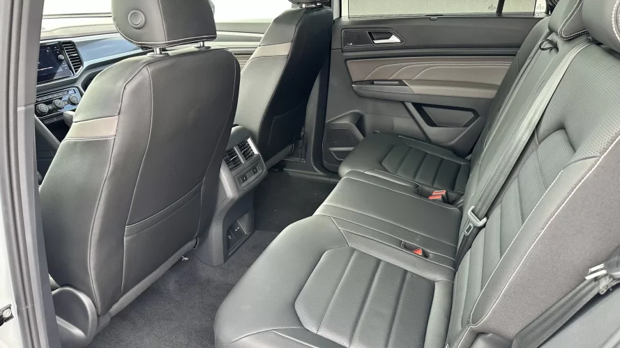 2023 VW Atlas Cross Sport SEL Premium - interior 2nd row black leather