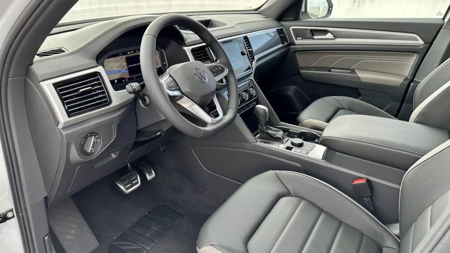 2023 VW Atlas Cross Sport SEL Premium - interior driver black leather