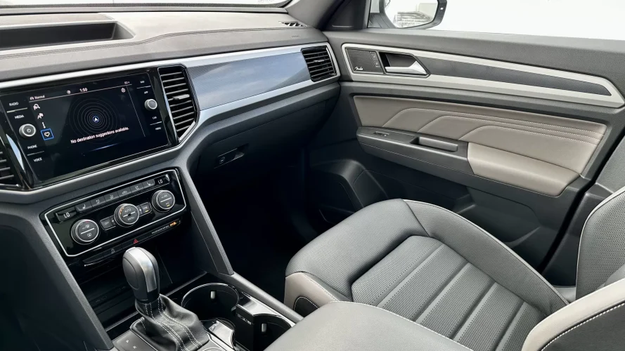 2023 VW Atlas Cross Sport SEL Premium - interior passenger black leather