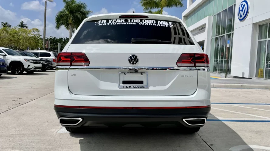 2023 VW Atlas SE - White - back
