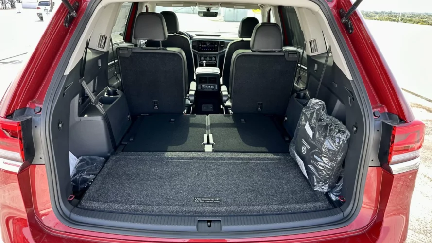 2023 VW Atlas SE - interior trunk
