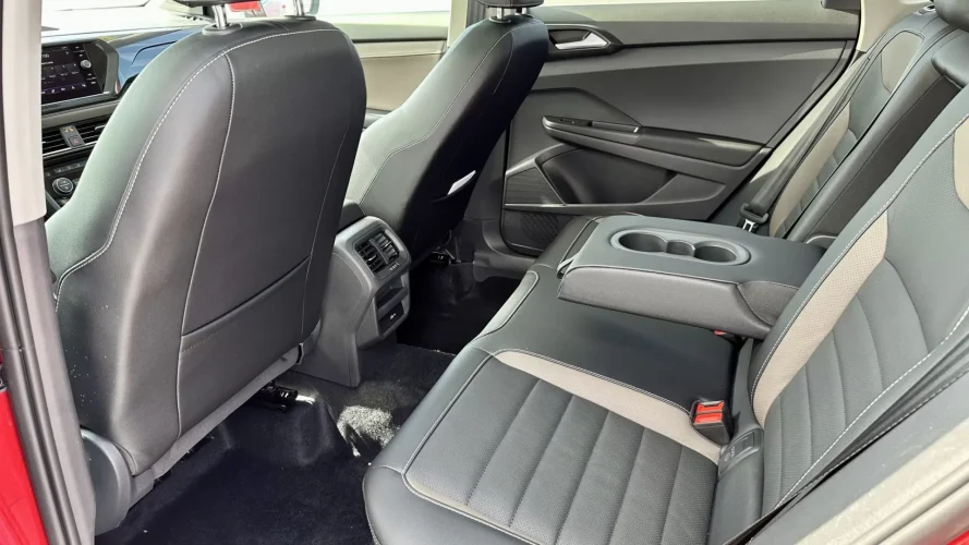 2023 VW Taos - interior 2nd row leather