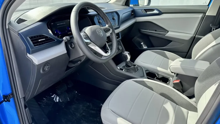 2023 VW Taos - interior driver grey cloth