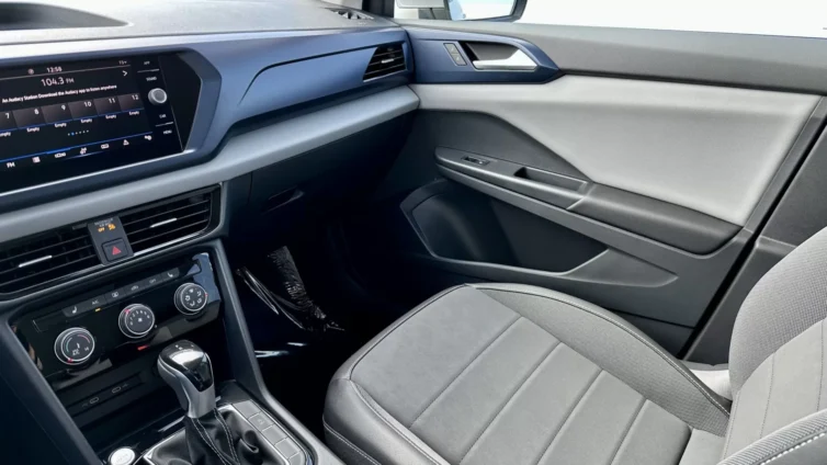 2023 VW Taos - interior passenger black cloth