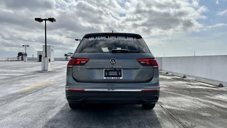 2023 VW Tiguan S - Dark Grey - back
