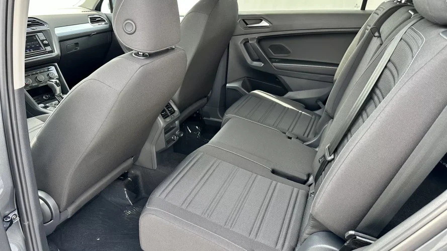 2023 VW Tiguan S - interior 2nd row black cloth