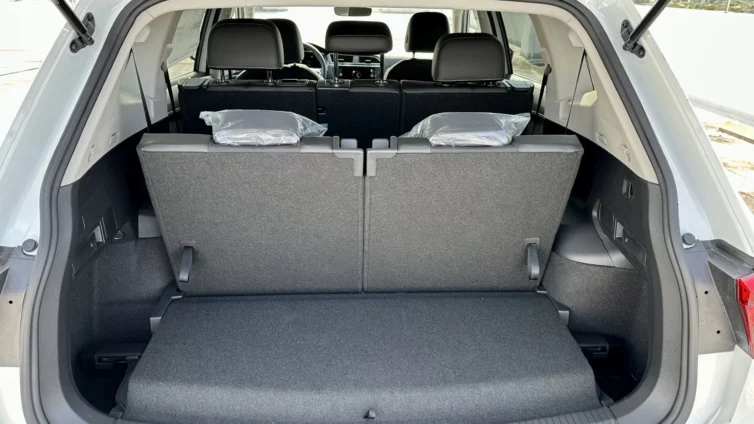 2023 VW Tiguan - interior 3rd row trunk